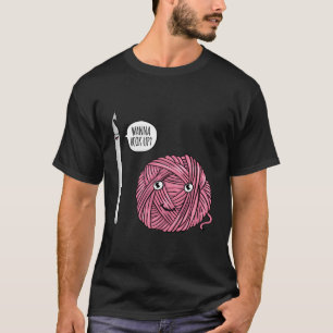 Camiseta Funny Wanna Hook Up Crochet Lover Regalo Crochetin