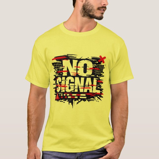 Camiseta Funny Warning T-Shirt – “Does Not Signal As If It  (Anverso)