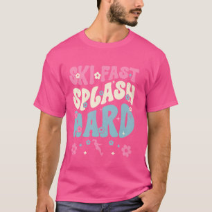 Camiseta Funny Water Ski Ski Chica Skiier Guay Surface Wa