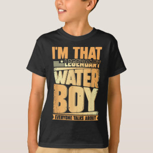 Camiseta Funny Waterboy Football Team Manager Hydrate Spe