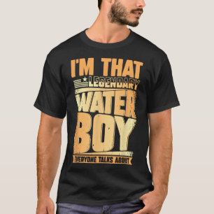Camiseta Funny Waterboy Football Team Manager Hydrate Spe