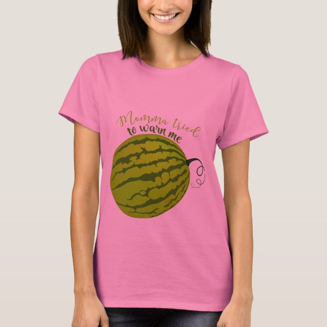Camiseta Funny Watermelon Belly (Anverso)