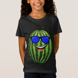 Camiseta Funny Watermelon Fruits Cute Sonríe Summer Avers S