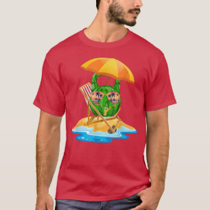 Camiseta Funny Watermelon Kettlebell PowerElevación L