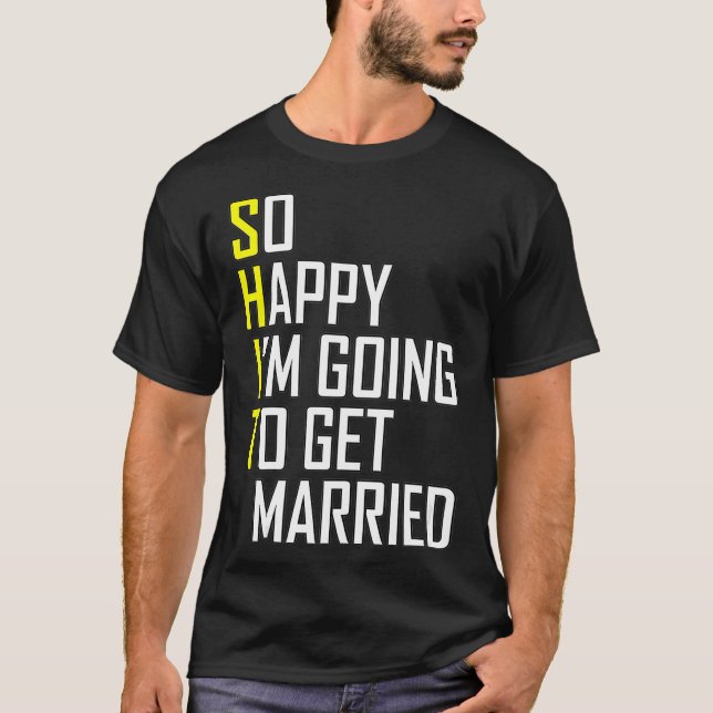 Camiseta Funny Wedding Gift Sarcastic Groom Bride Wedding (Anverso)
