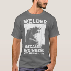 Camiseta Funny Wellness Art Men Welder Steelworker Wel