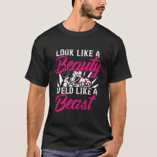 Camiseta Funny Wellness Fabricator Welder Como Una Mujer De