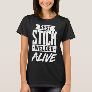 Camiseta Funny Wellness Pipeliner Stick Welder Funny G