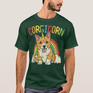 Camiseta Funny Welsh Corgi Dog Corgicorn 287
