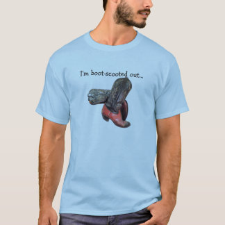 Camiseta Funny Western Cowboy Boot Scoot