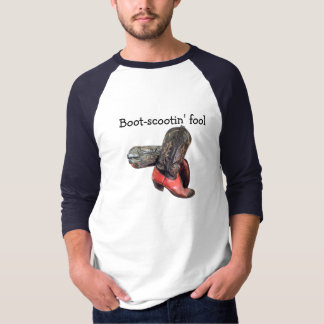 Camiseta Funny Western Cowboy Boot Scoot