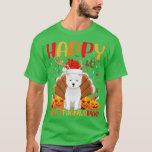 Camiseta Funny Westie Dog Lover Happy Westie HelloThanksMas<br><div class="desc">Funny Westie Dog Lover Happy Westie HelloThanksMas  .</div>