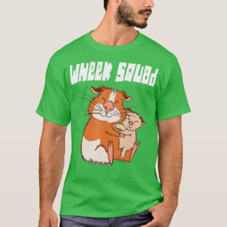 Camiseta Funny Wheek Squad-Guinea Pig 