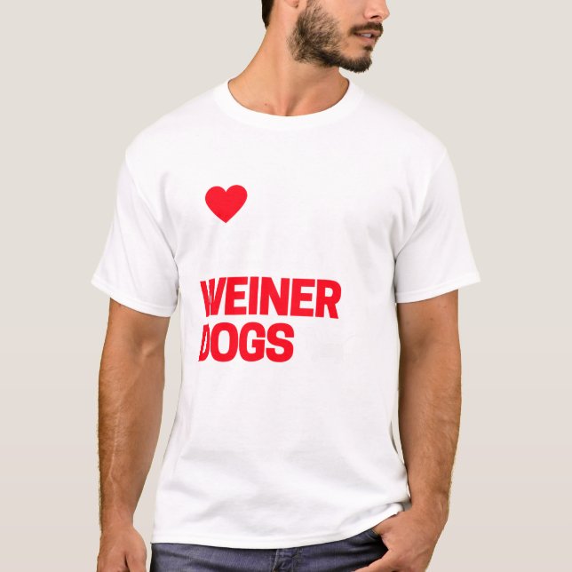 Camiseta Funny Wiener Dog Gifts (Anverso)