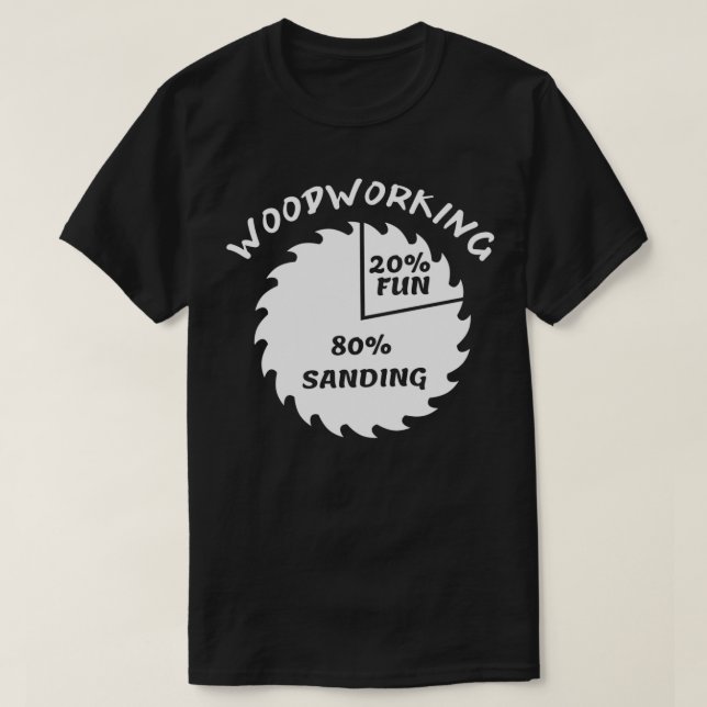 Camiseta Funny Woodwork 1 (Diseño del anverso)
