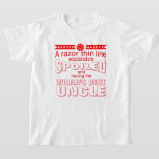 Camiseta funny world's greatest uncle