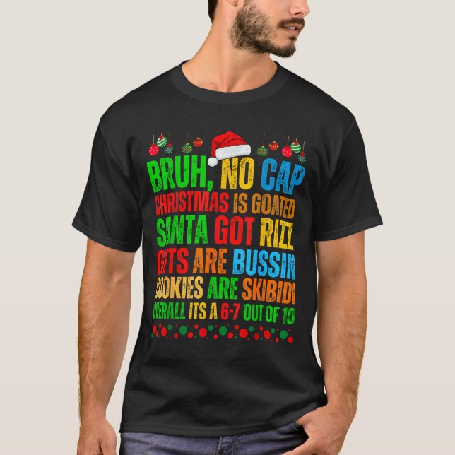 Camiseta Funny Xmas School Generation Alpha Gen A Slang Chr (Anverso)