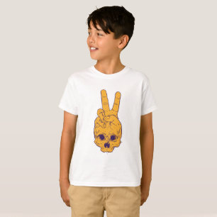 Camiseta Funny y elegante Skull