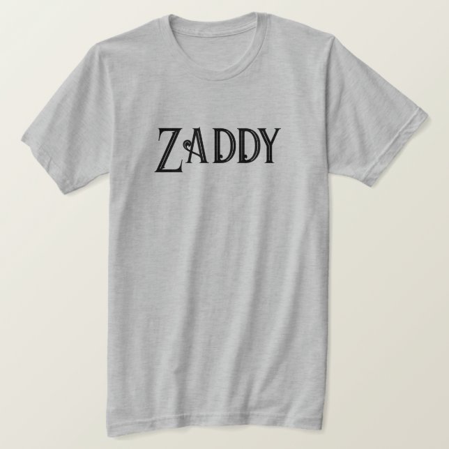 Camiseta Funny Zaddy (Anverso del diseño)