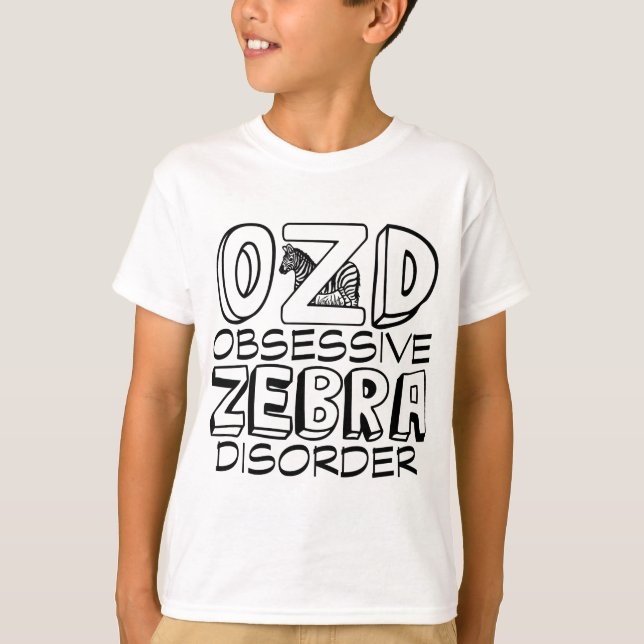 Camiseta Funny Zebra Lover Kids (Anverso)