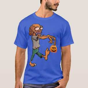 Camiseta Funny Zombie Jack O Lantern Pumpkin feliz Hallowee