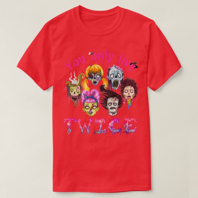 Camiseta Funny Zombie Squad Tee, Zombie Apocalypse, Hallowe (Diseño del anverso)