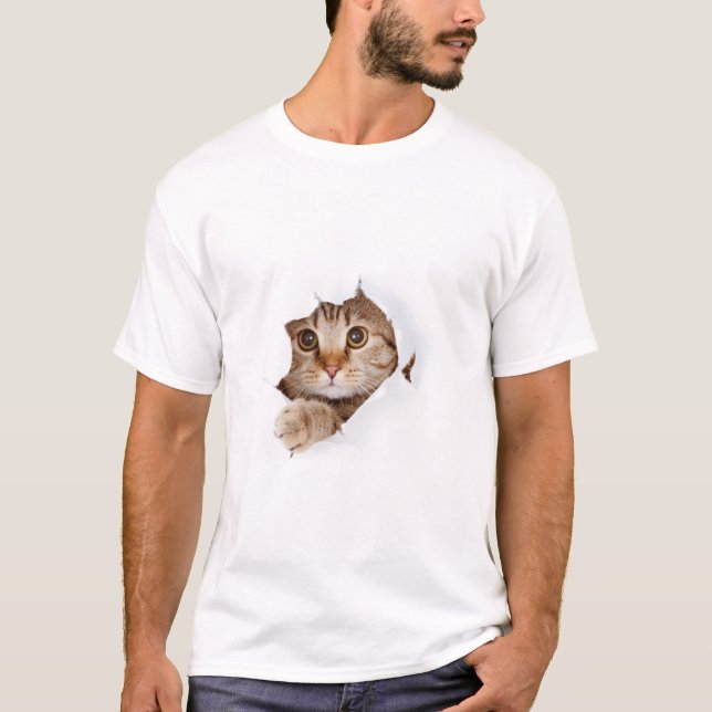 Camiseta funnycat (Anverso)
