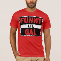 FunnyLilGalReacciona Actitud Lucha contra la Shirt