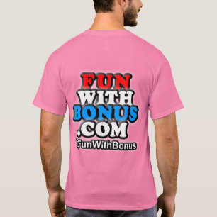 Camiseta FunWithBonus.com - @FunWithBonus - bilateral