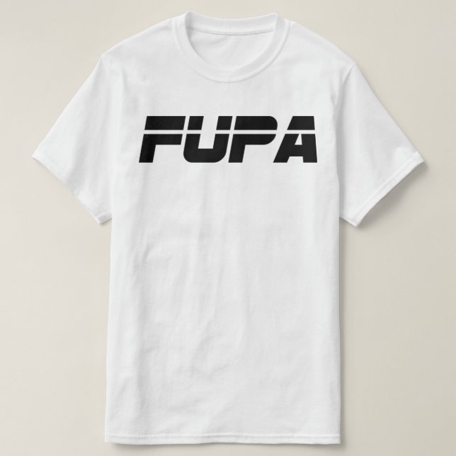 Camiseta FUPA (blanco) (Diseño del anverso)