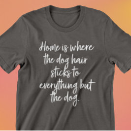 Camiseta Fur-Afortunadamente Home Black