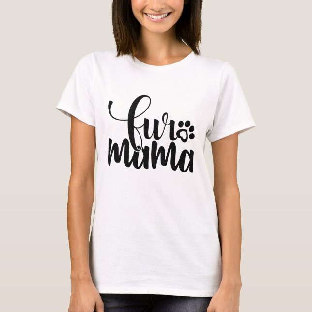 Camiseta Fur mama (Anverso)