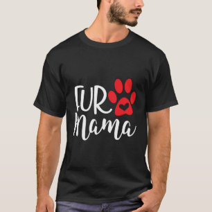 Camiseta Fur Mama Long Sleeve Shirt Perro Mamá Regalo A Gat