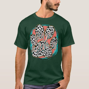 Camiseta Fur Mom Leopard Dog Lover Cute Gracioso Embarazo