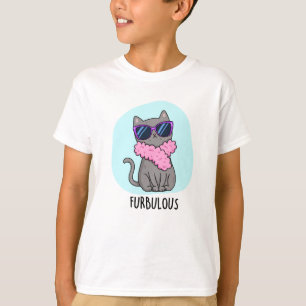 Camiseta Furbulbo Funny Elegant Cat Pun