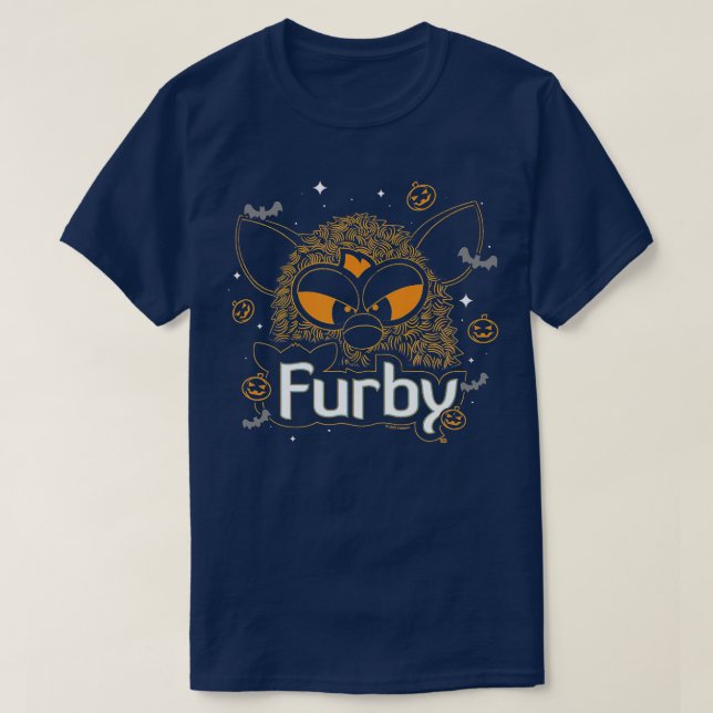 Camiseta Furby Halloween Spooklines Furby Furby (Diseño del anverso)