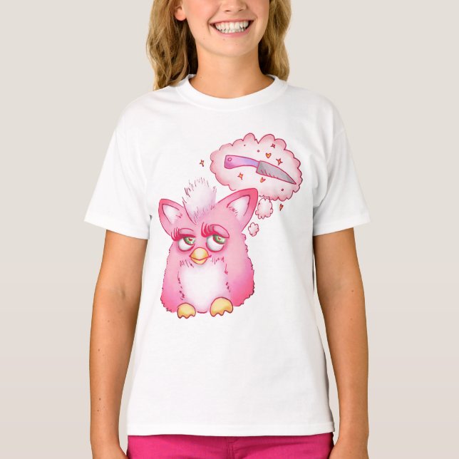 Camiseta Furby Thoughts (Anverso)