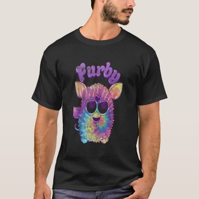 Camiseta Furby Tie Dye Retrato Ta (Anverso)