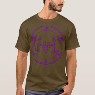 Camiseta Furfur Sigil enseña sobre morado secreto