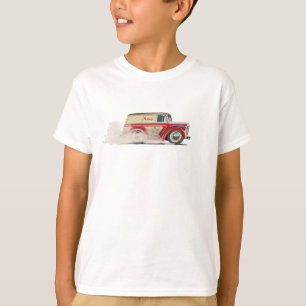 Camiseta Furgoneta de reparto de dibujos animados retro