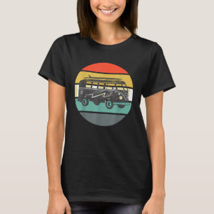 Camiseta Furgoneta microbus vintage surfista hippie vee dub