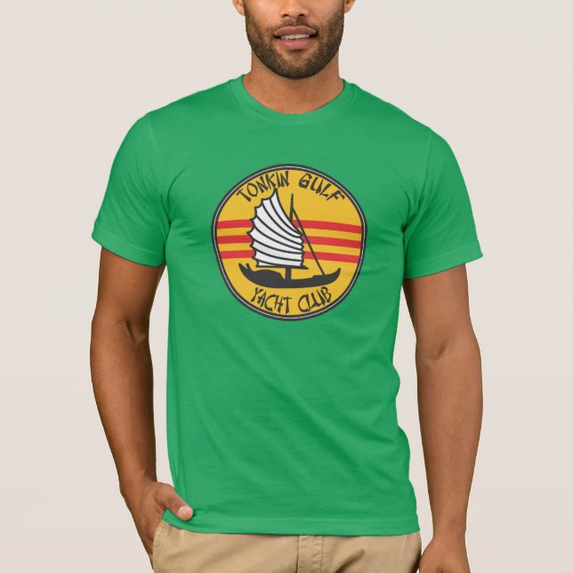 Camiseta Furgoneta Tonkin del het Jacht van de Golf de la (Anverso)