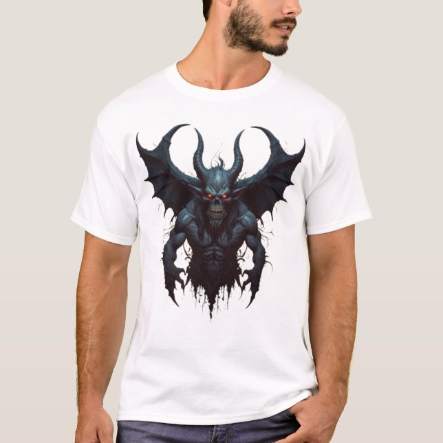 Camiseta Furia Demónica (Anverso)