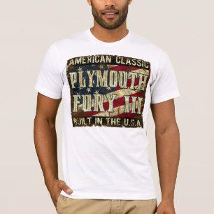 Camiseta Furia III de Plymouth - coche clásico construido