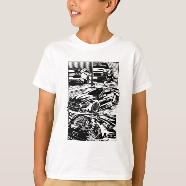 CAMISETA FURIA MUSCULAR BLANCA Y NEGRA (Anverso)