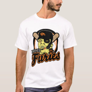 Camiseta Furias del béisbol del zombi