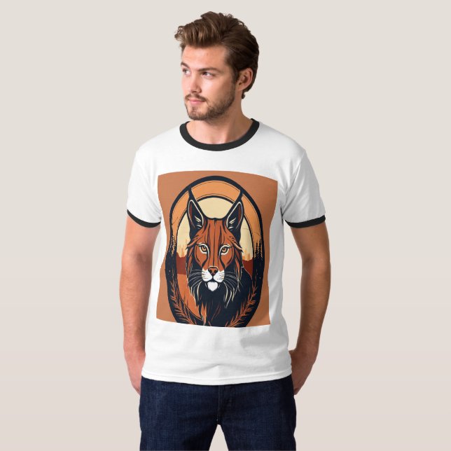 Camiseta furiosa del tigre (Anverso completo)