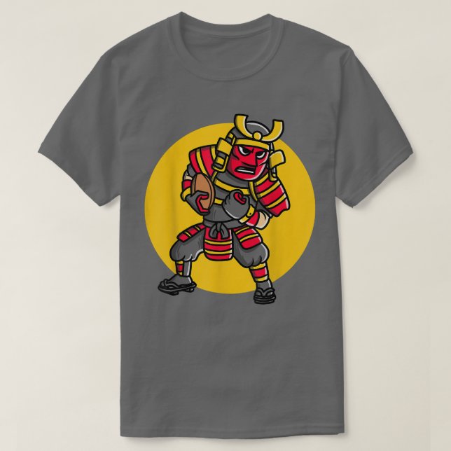 Camiseta Furiosa futbolista de Samurai  (Diseño del anverso)