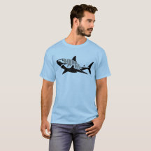 Furiosas mandíbulas de tiburón blanco Guay Hangry 