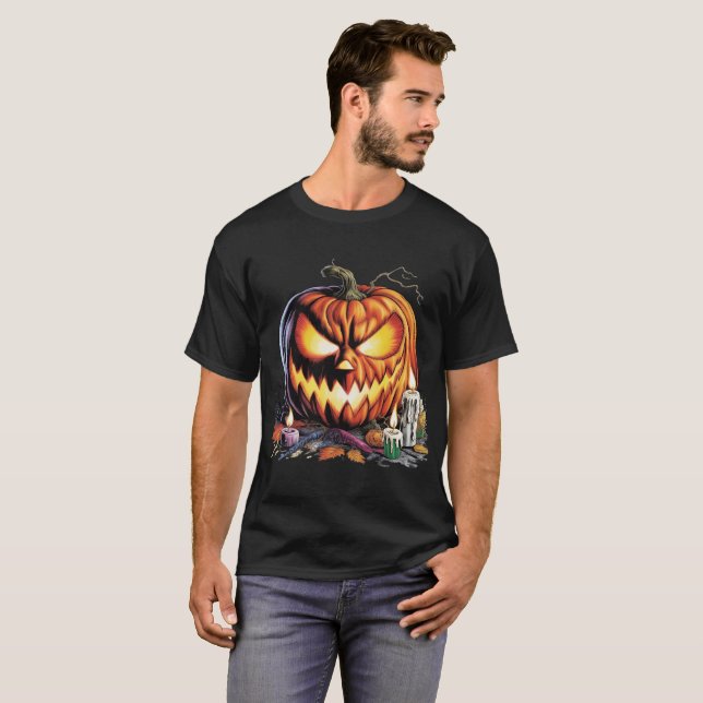 Camiseta Furioso Jack Halloween (Anverso completo)